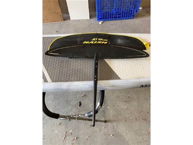 2023 Naish Carbon Foil System 1400Ha With Rear Carb - Image 2
