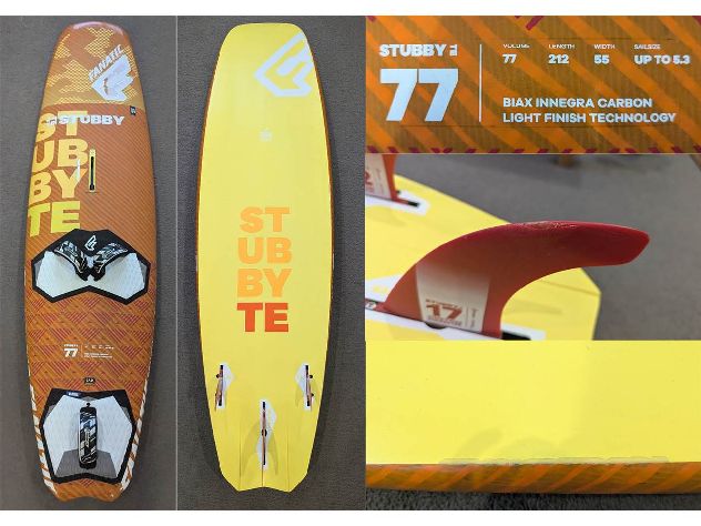 2024 Duotone Grip 3, Fanatic Stubby & Quad, North Sai - Image 2