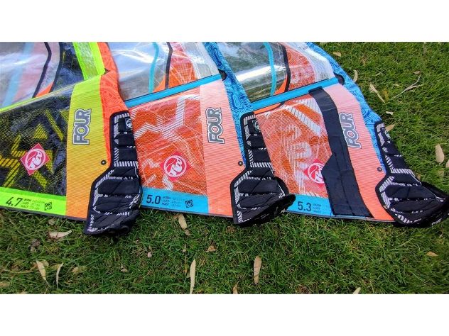 2014 RRD Quiver Of 3X Four Batten (Model) Sails W - Image 7