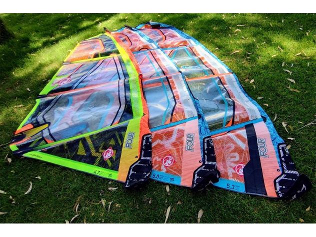2014 RRD Quiver Of 3X Four Batten (Model) Sails W - Image 1