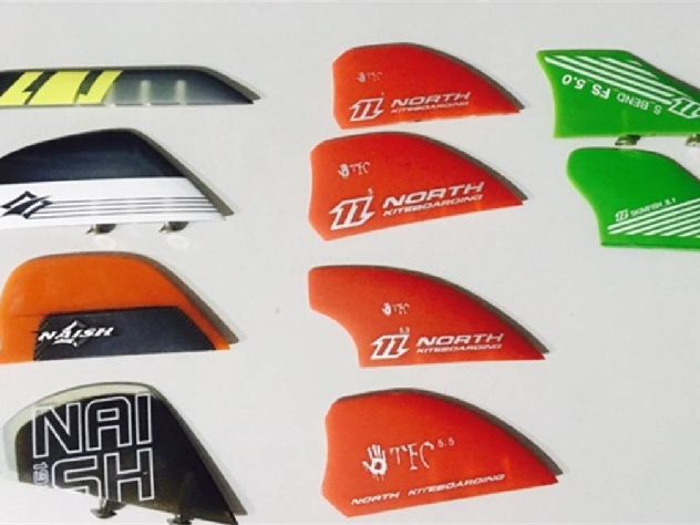 Naish And North Twin Tip Fins - Image 1