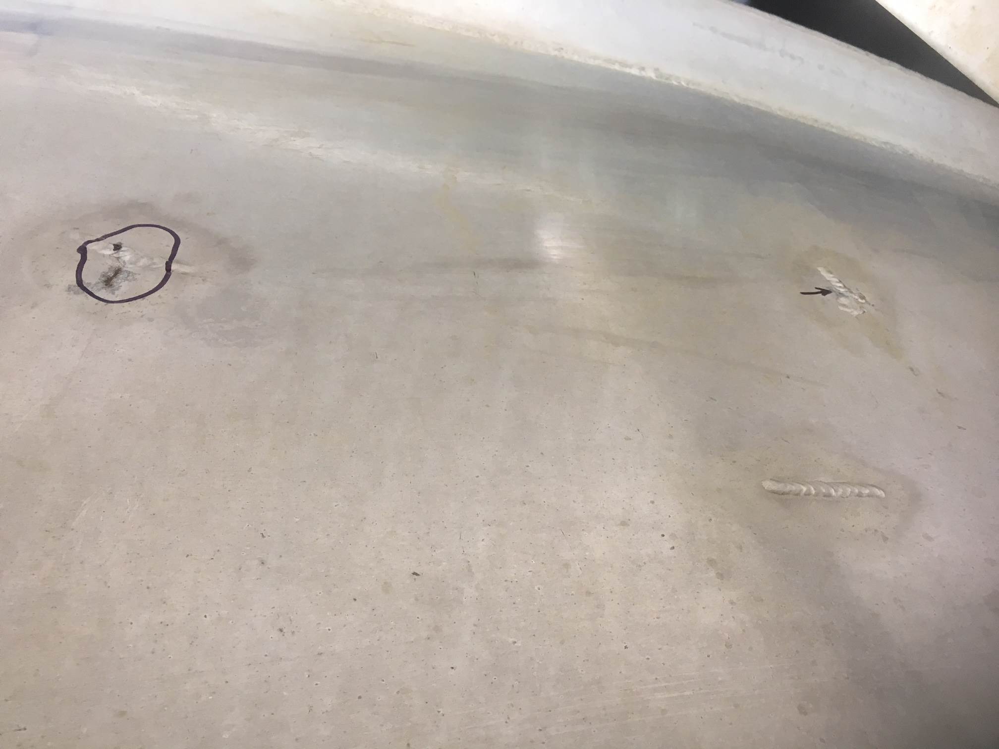 Boat Cracks in hull