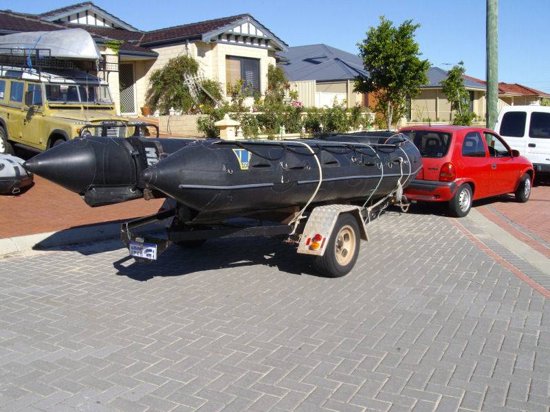 Yes this is what we have towed the Zodiac with.