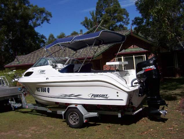my new pursuit 550f