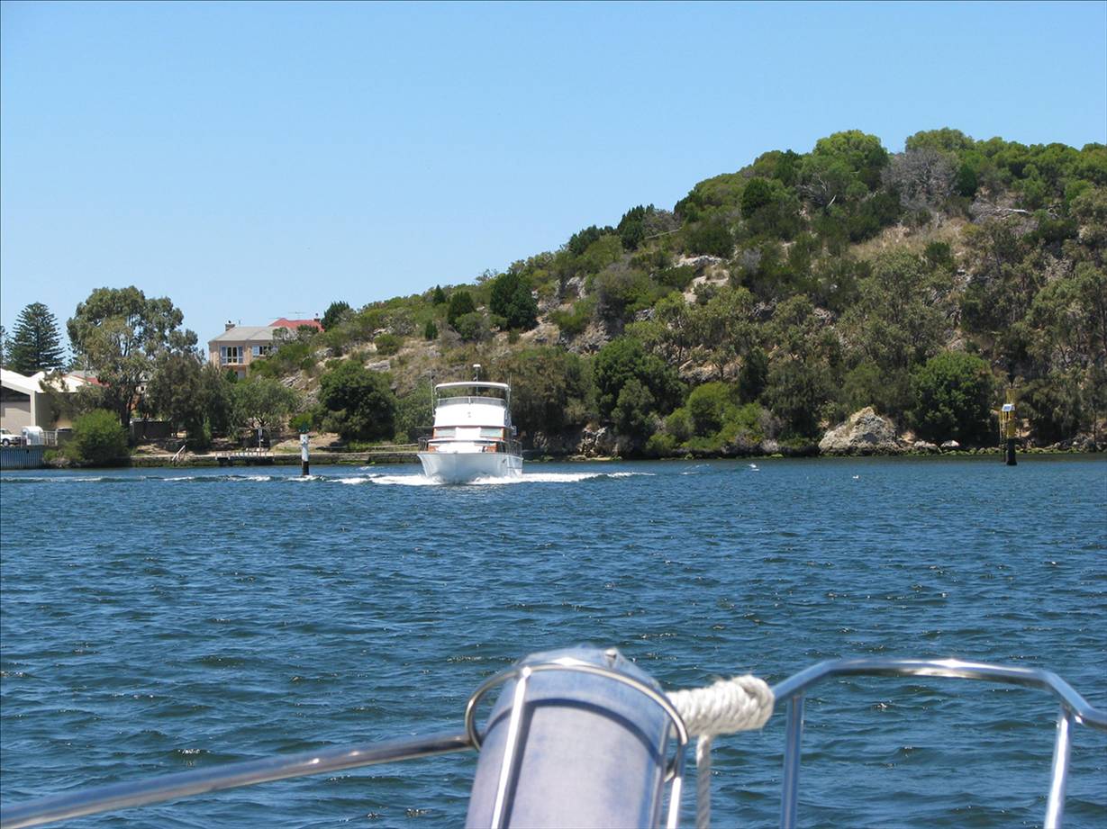 Cruising the Swan River in December