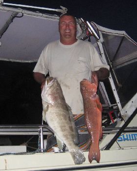 It was a bit rough but a good day on the water.