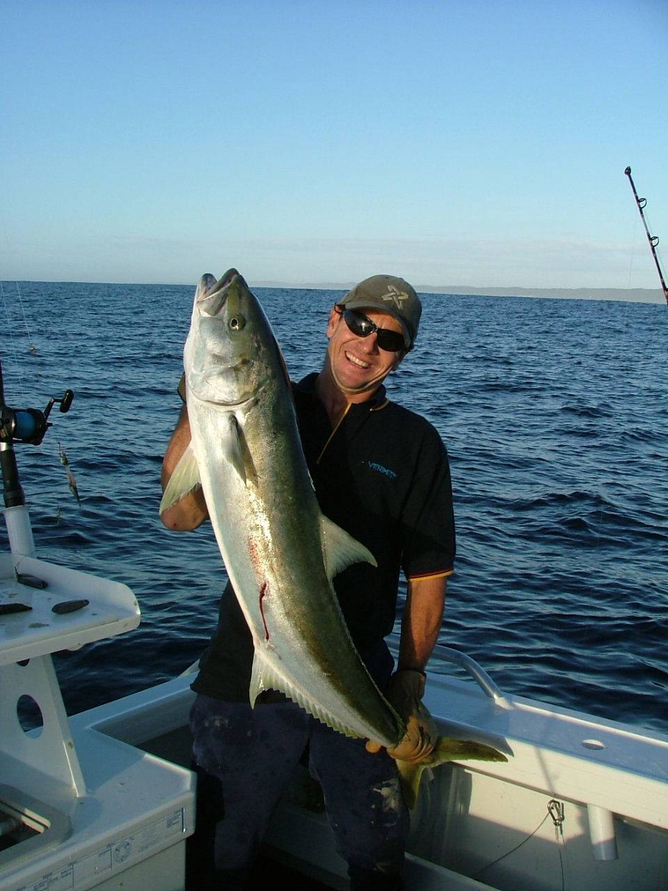 Fishing on board Kaos & Mayhem