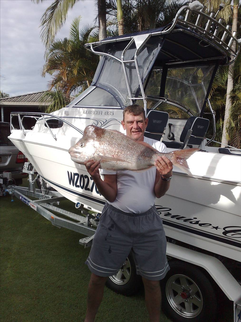 second fish in new boat