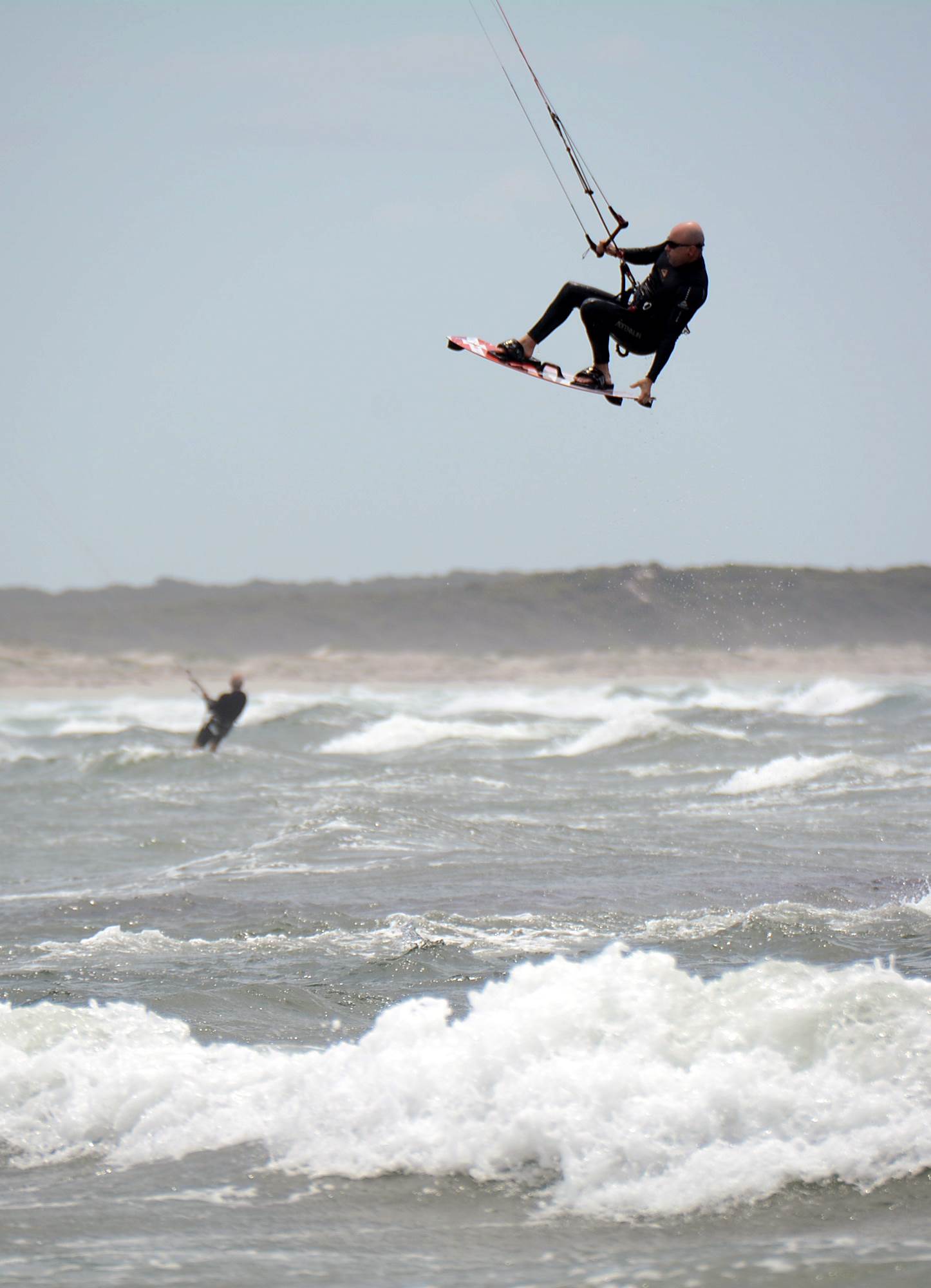 Stuck on beach, took photos