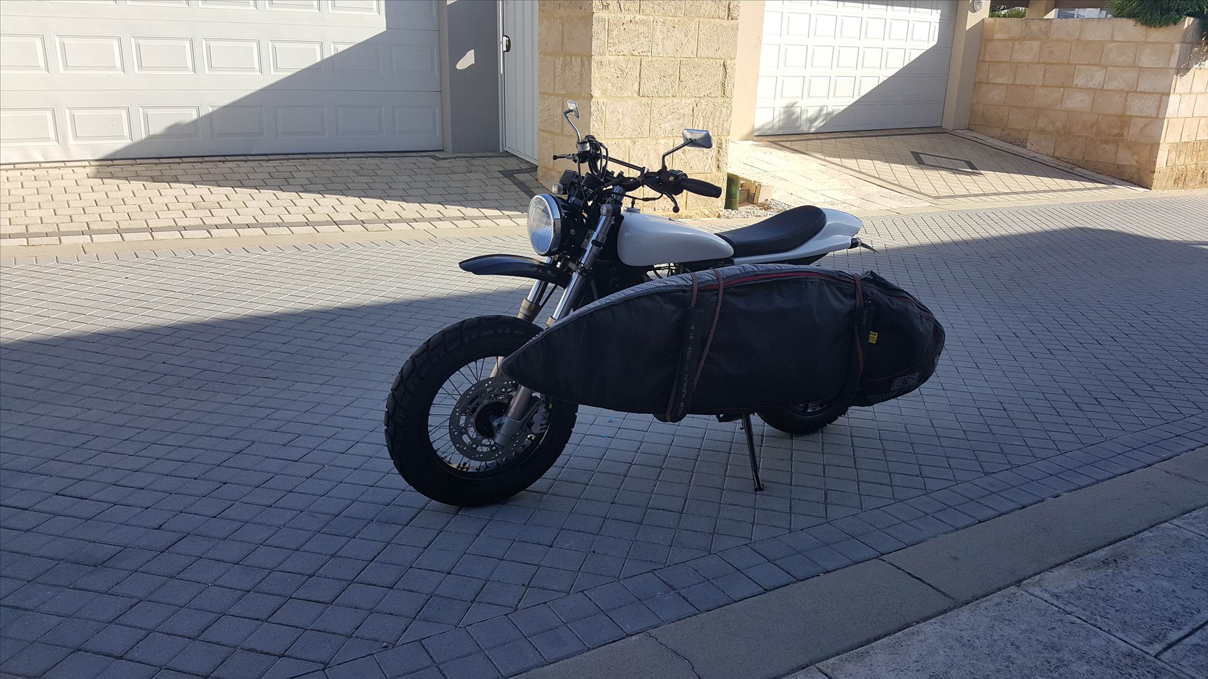 Motorbike rack
