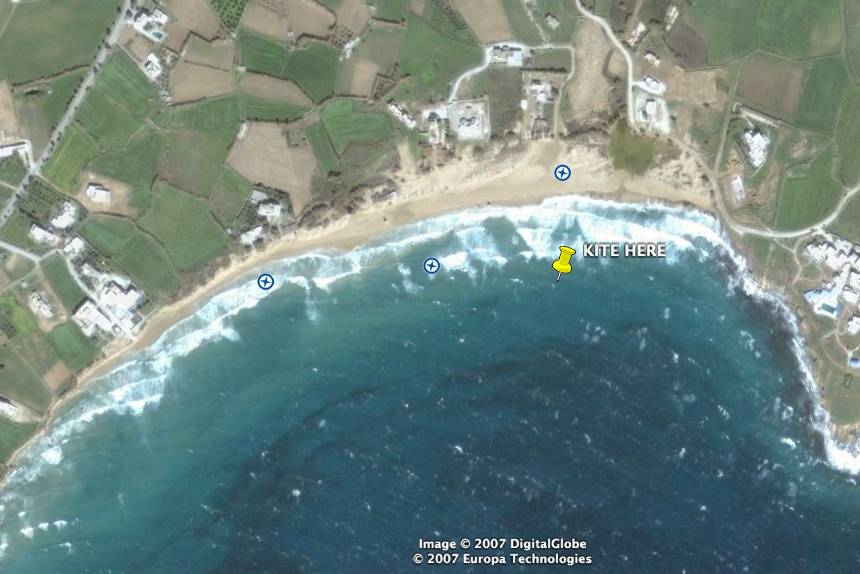 Places to kite in Paros & Antiparos