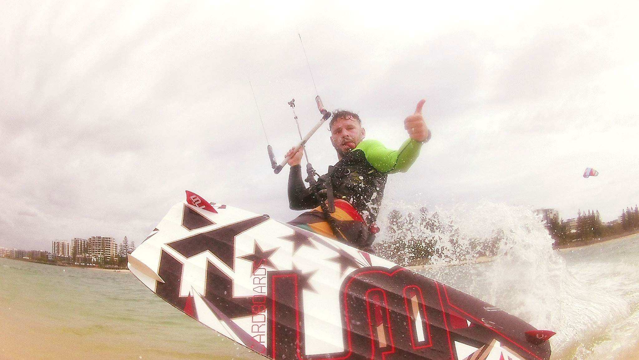 Lost kiteboard