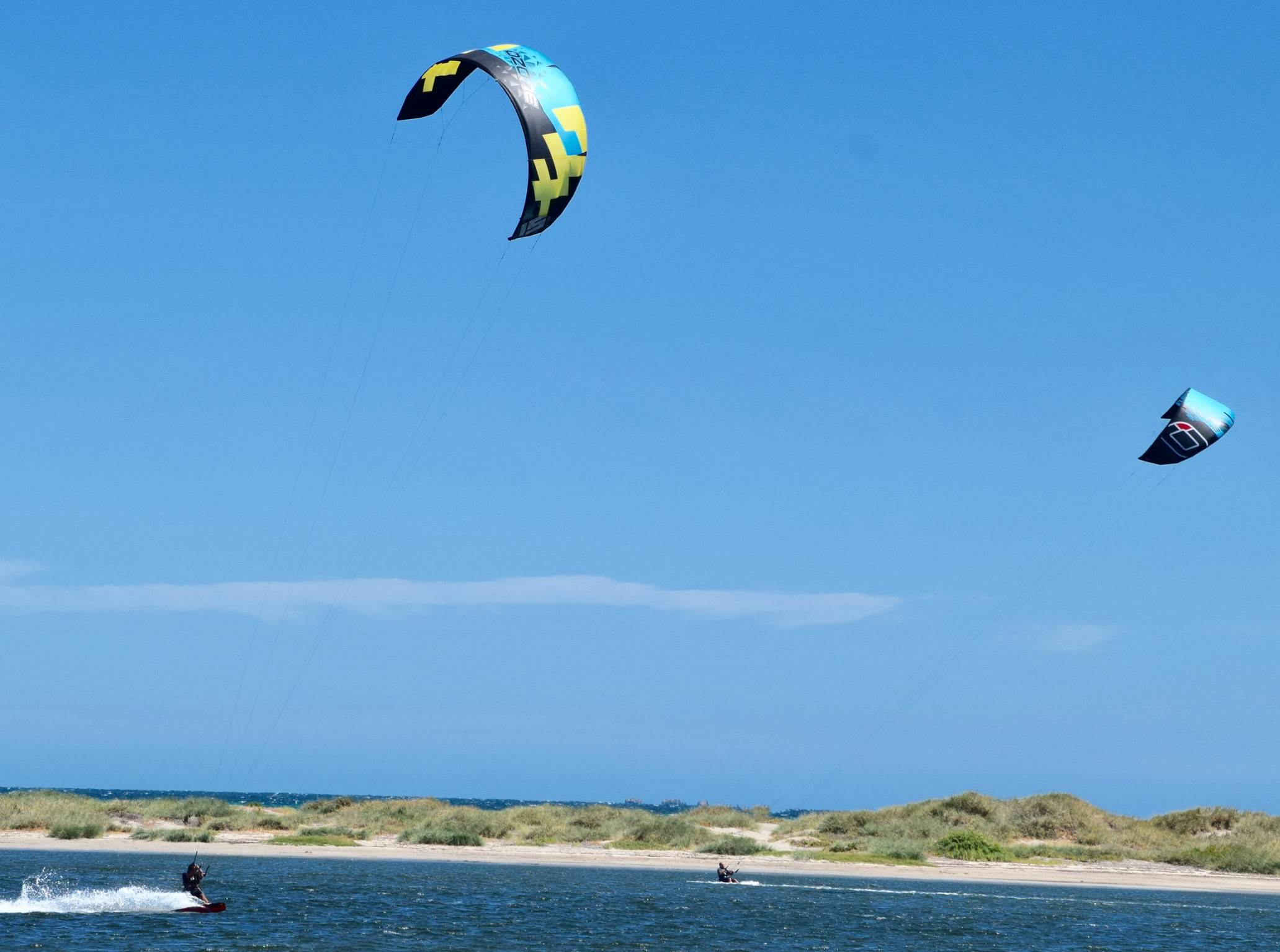 Kitesurfers at Safety Bay 26th February 2017