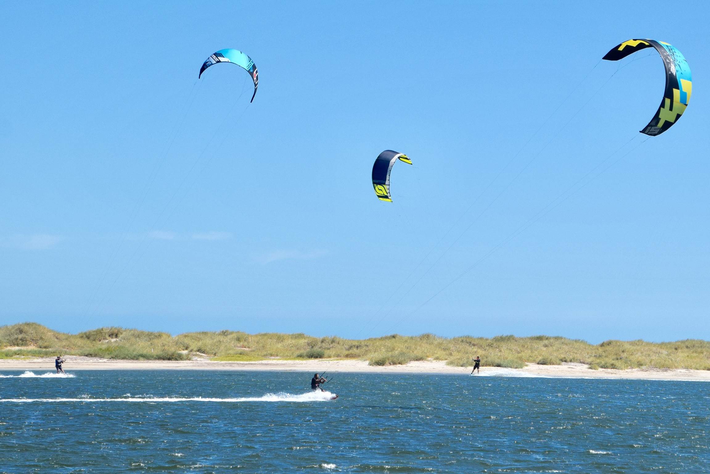 Kitesurfers at Safety Bay 26th February 2017