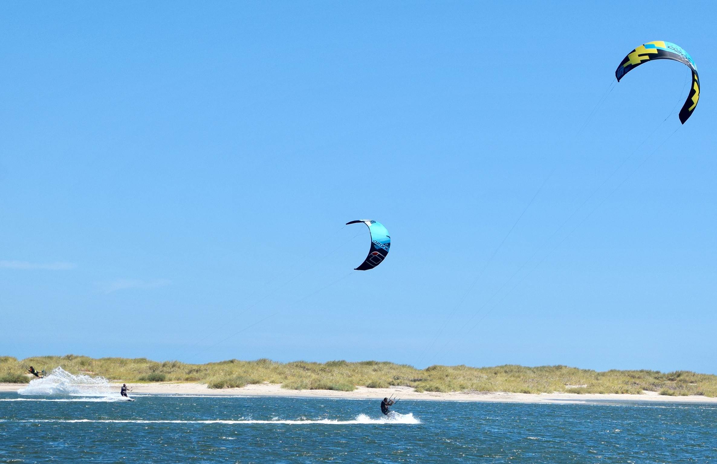 Kitesurfers at Safety Bay 26th February 2017