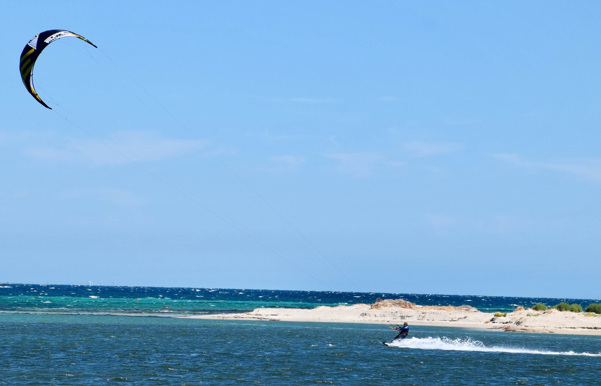 Kitesurfers at Safety Bay 26th February 2017