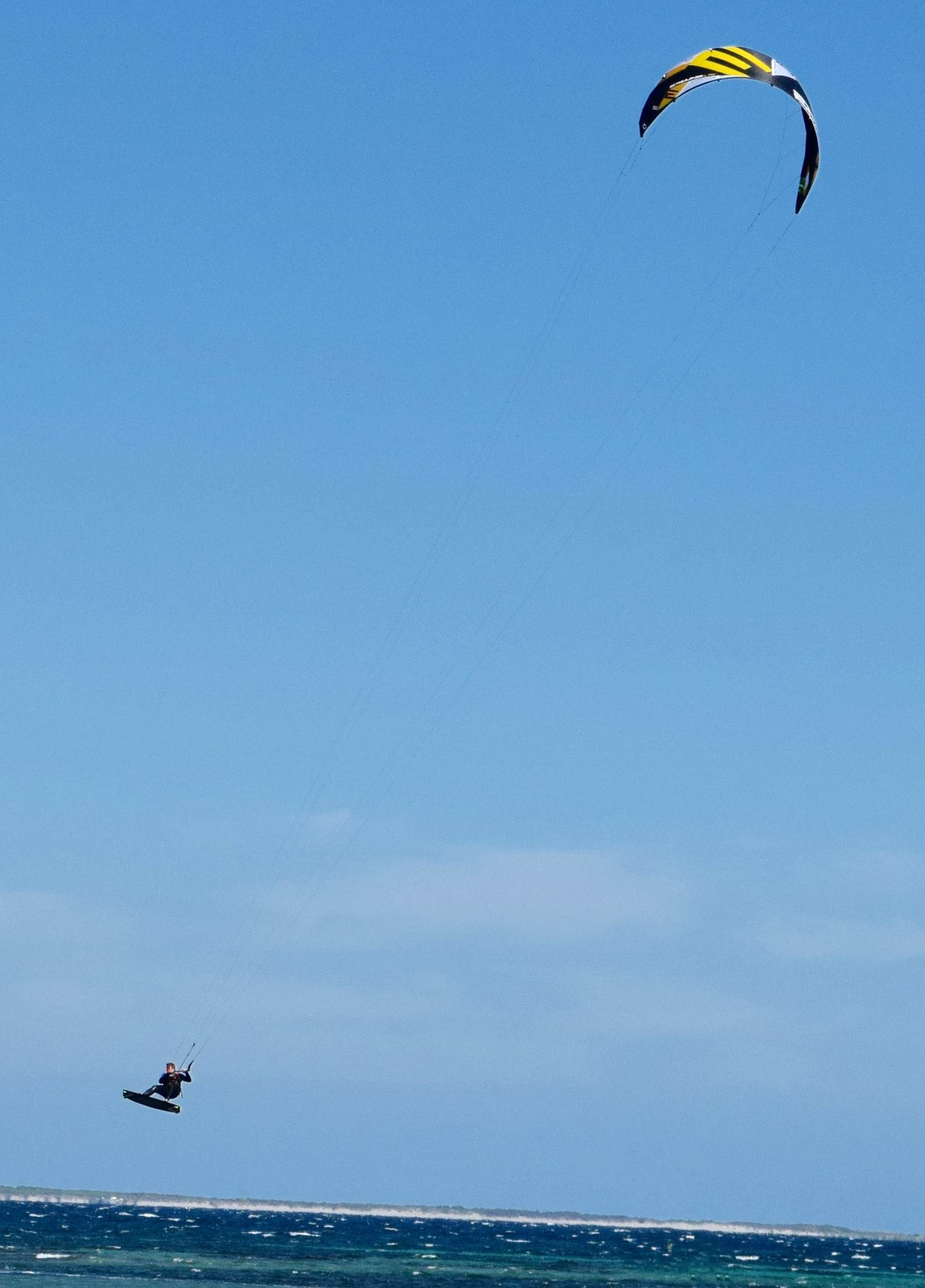 Kitesurfers at Safety Bay 26th February 2017