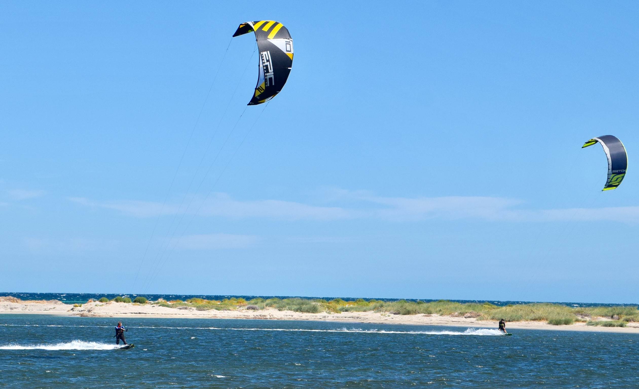 Kitesurfers at Safety Bay 26th February 2017