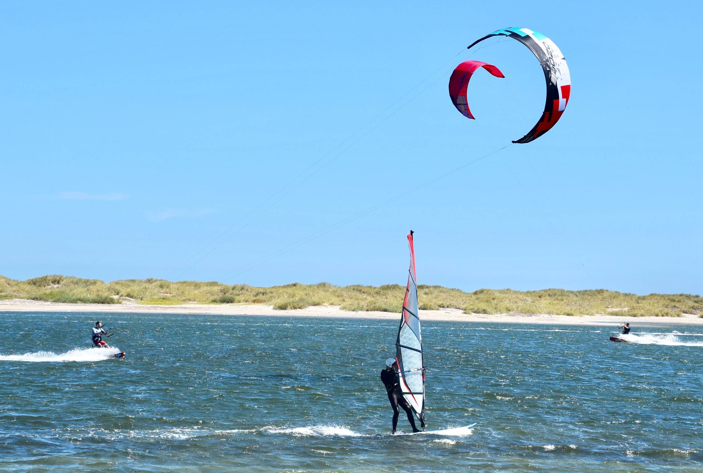 Kitesurfers at Safety Bay 26th February 2017