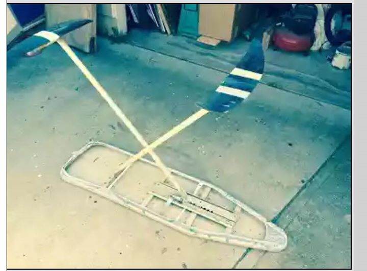 foil ironing board
