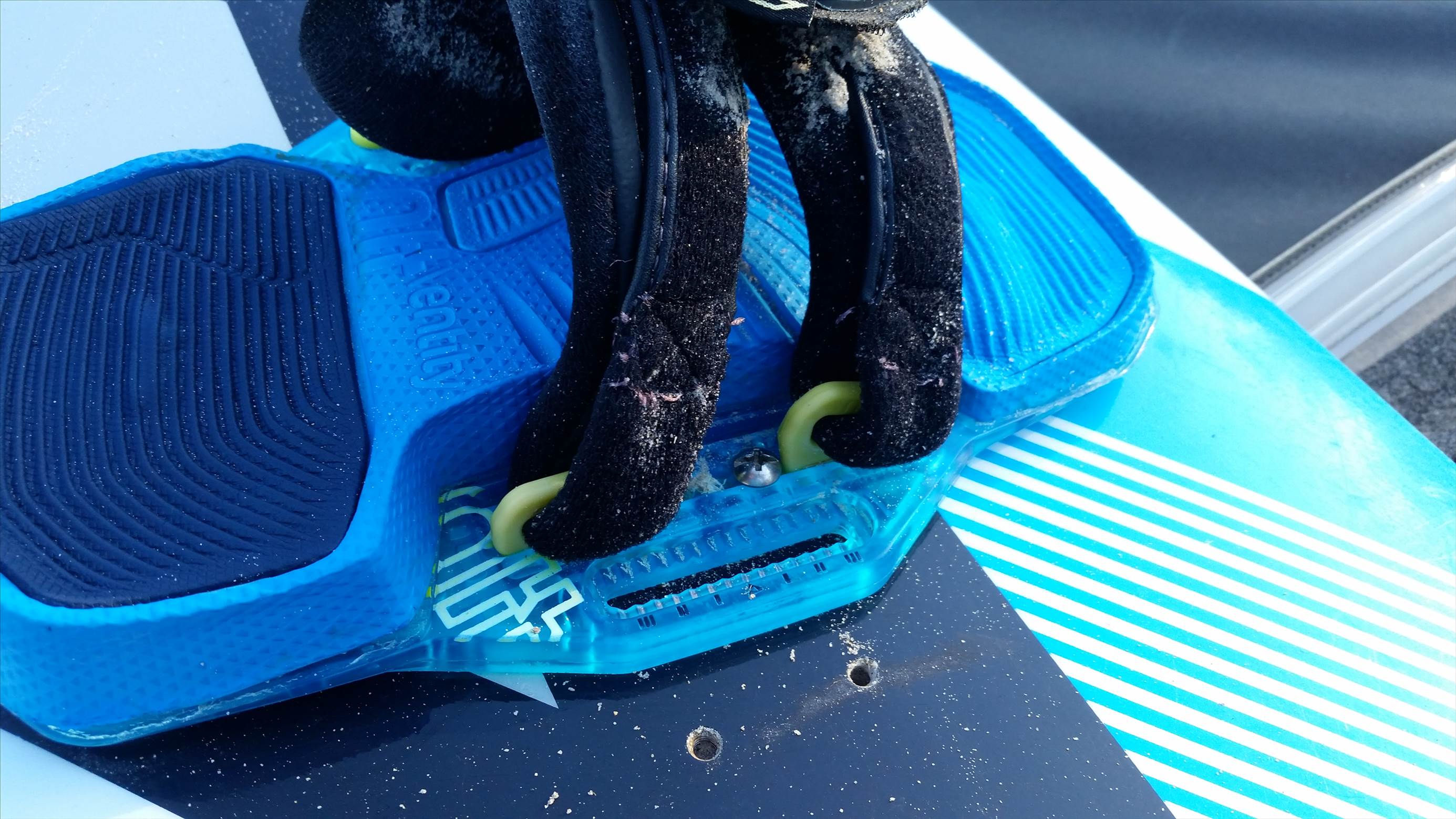 this is where i had to drill the screw hol