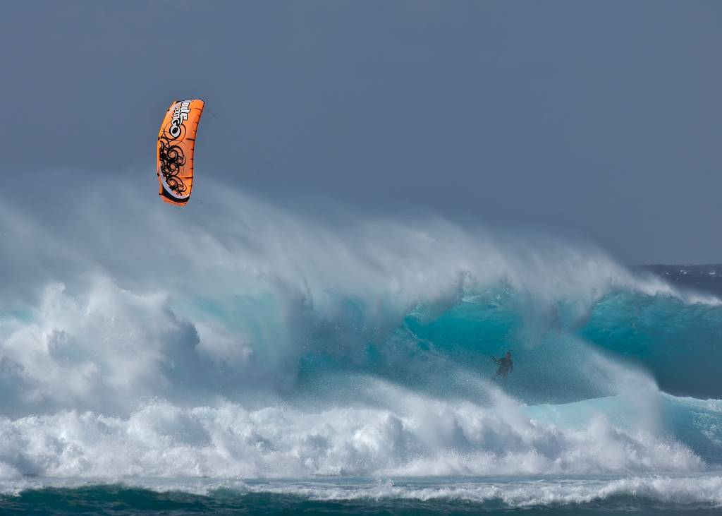 Will James on a BLADE KITE