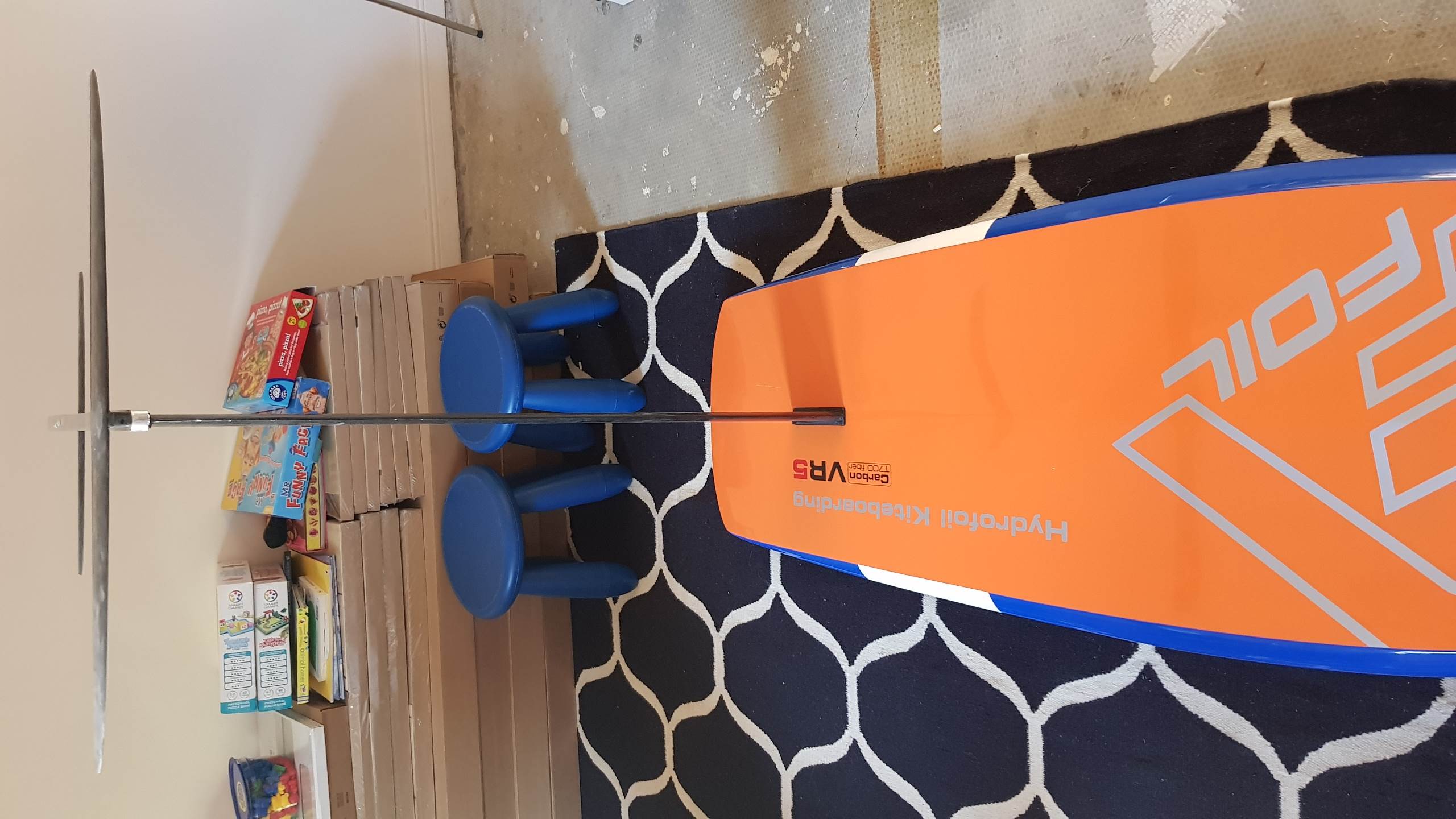 Testing the foil positions