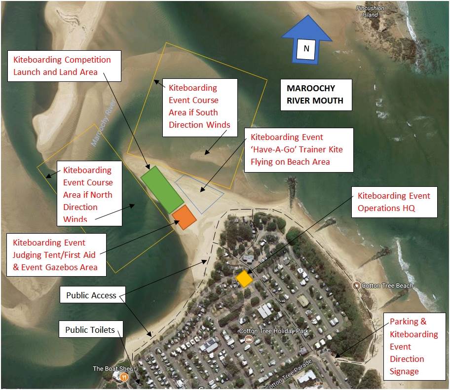 Site Guide - Queensland State Kite Boarding Titles