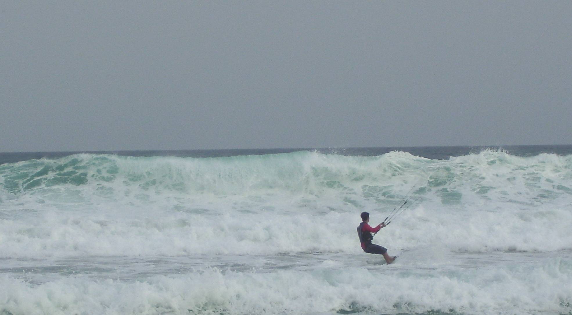 kiteboarding in China 