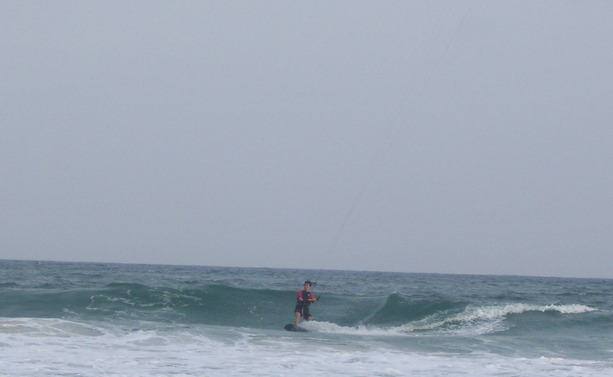kiteboarding in China 