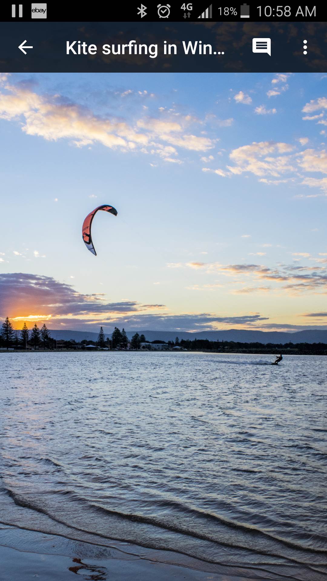 Kitesurf Warilla windang