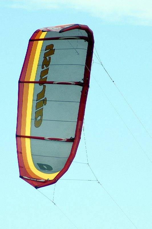 Kitesurfing the sandbar at Safety Bay
