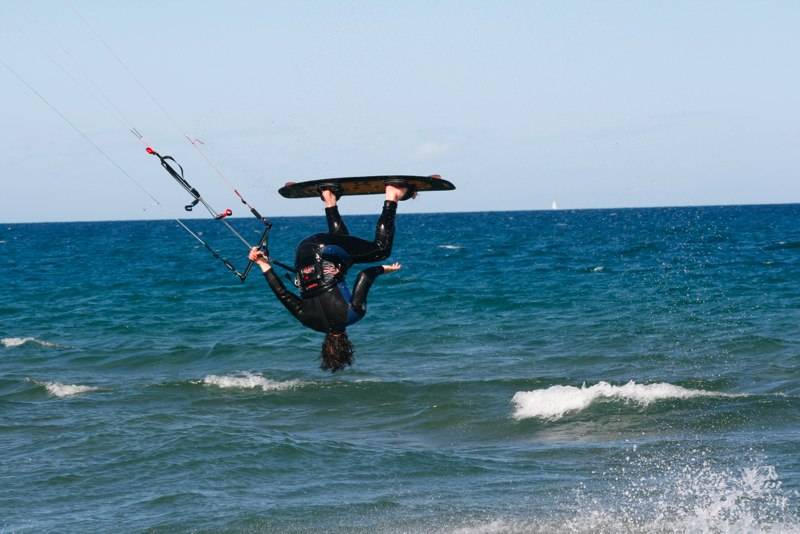 Clement , Genetrix kiteboarding