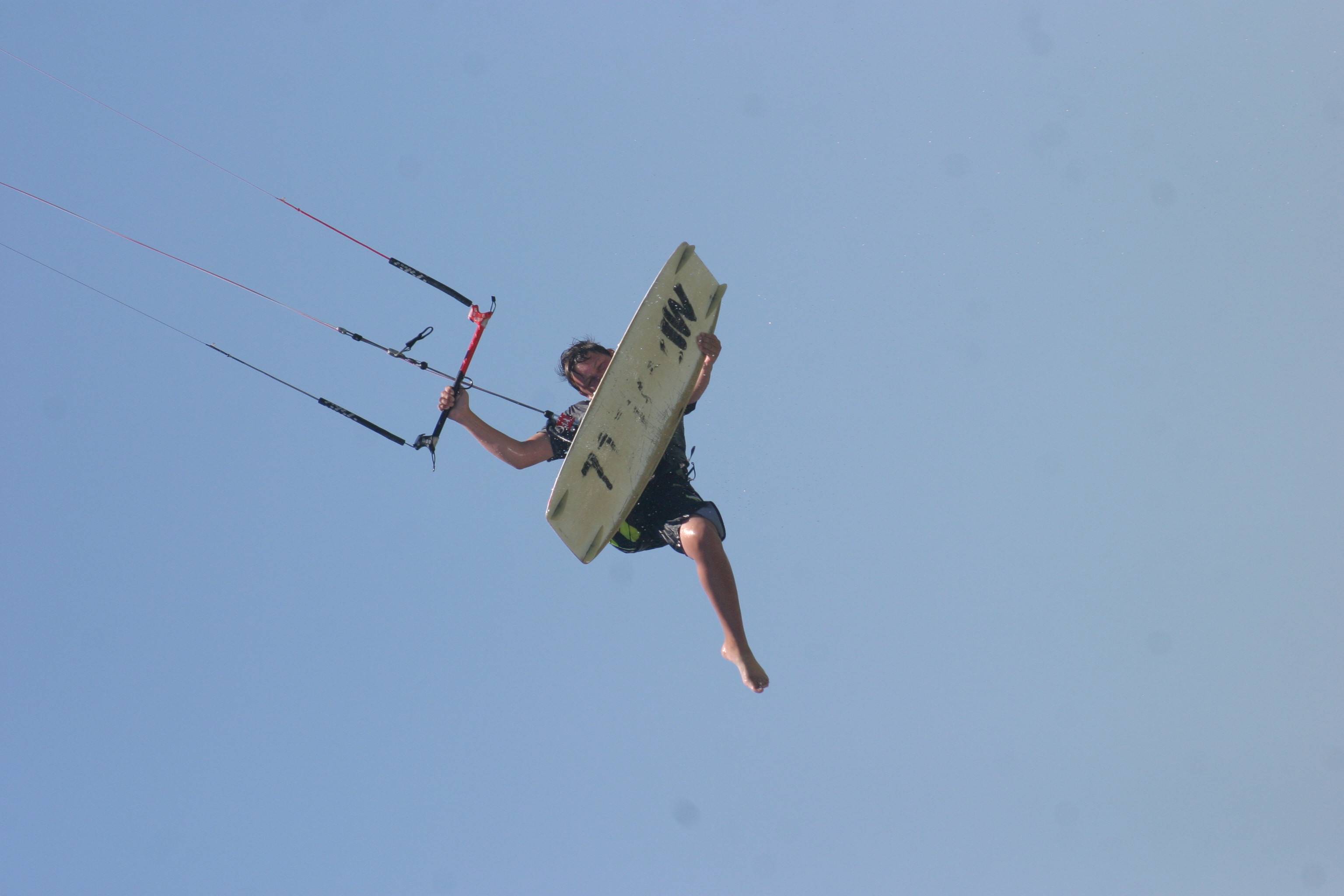 mitchell 14 years old kiter