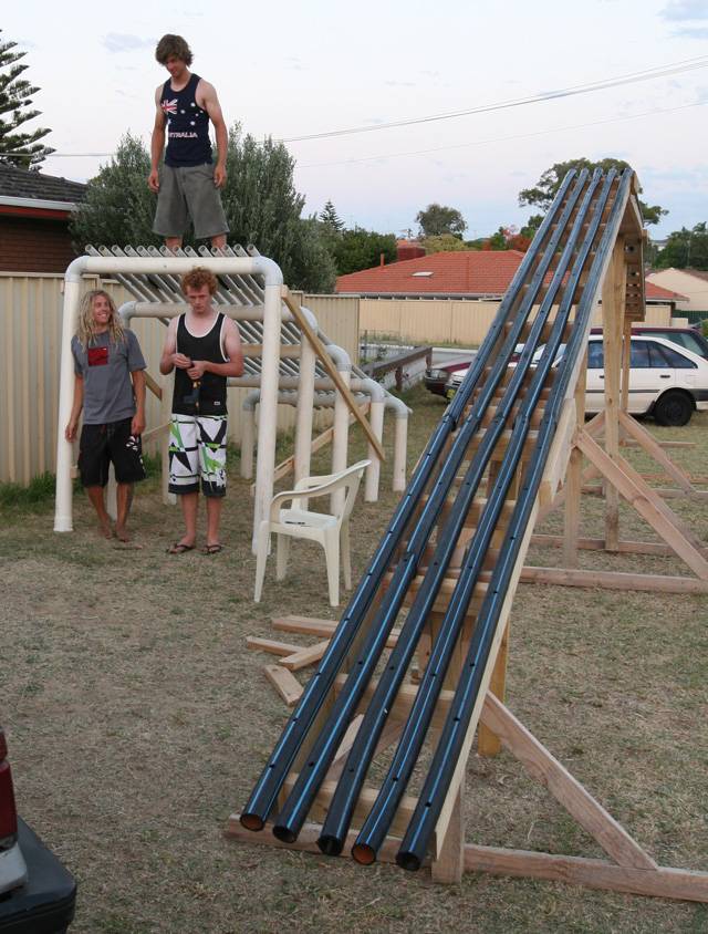 kicker and slider construction