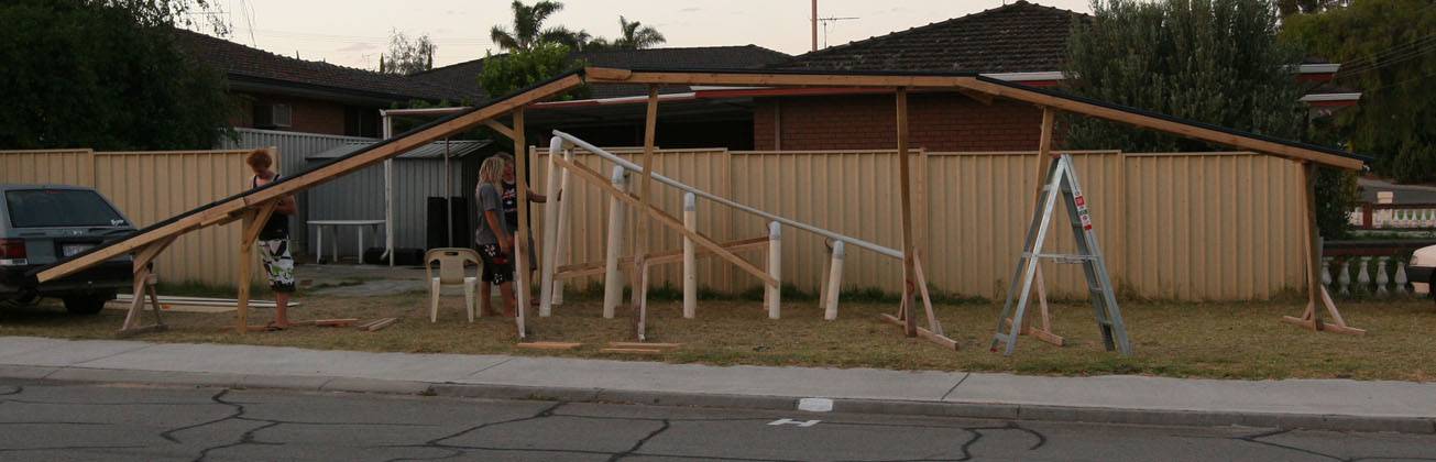 kicker and slider construction