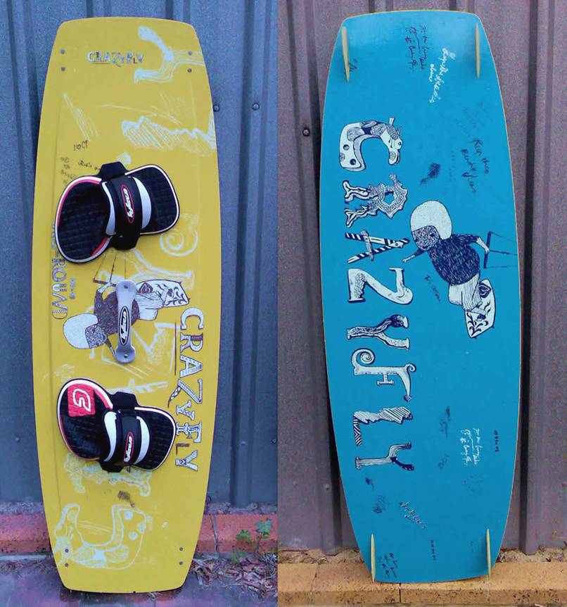 2008 Crazy Fly Allround light wind 145x48cm