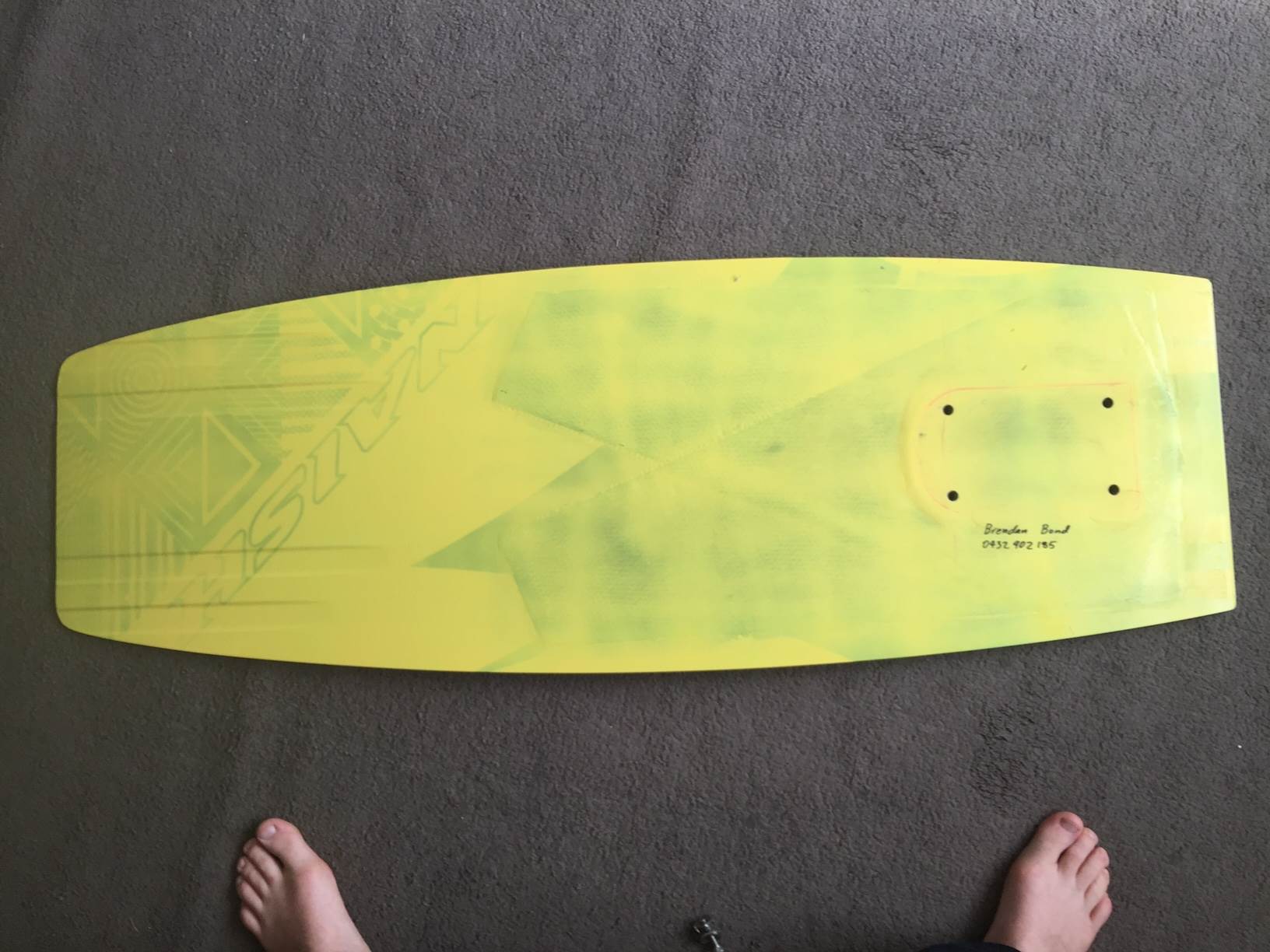 Twintip - pocket board conversion