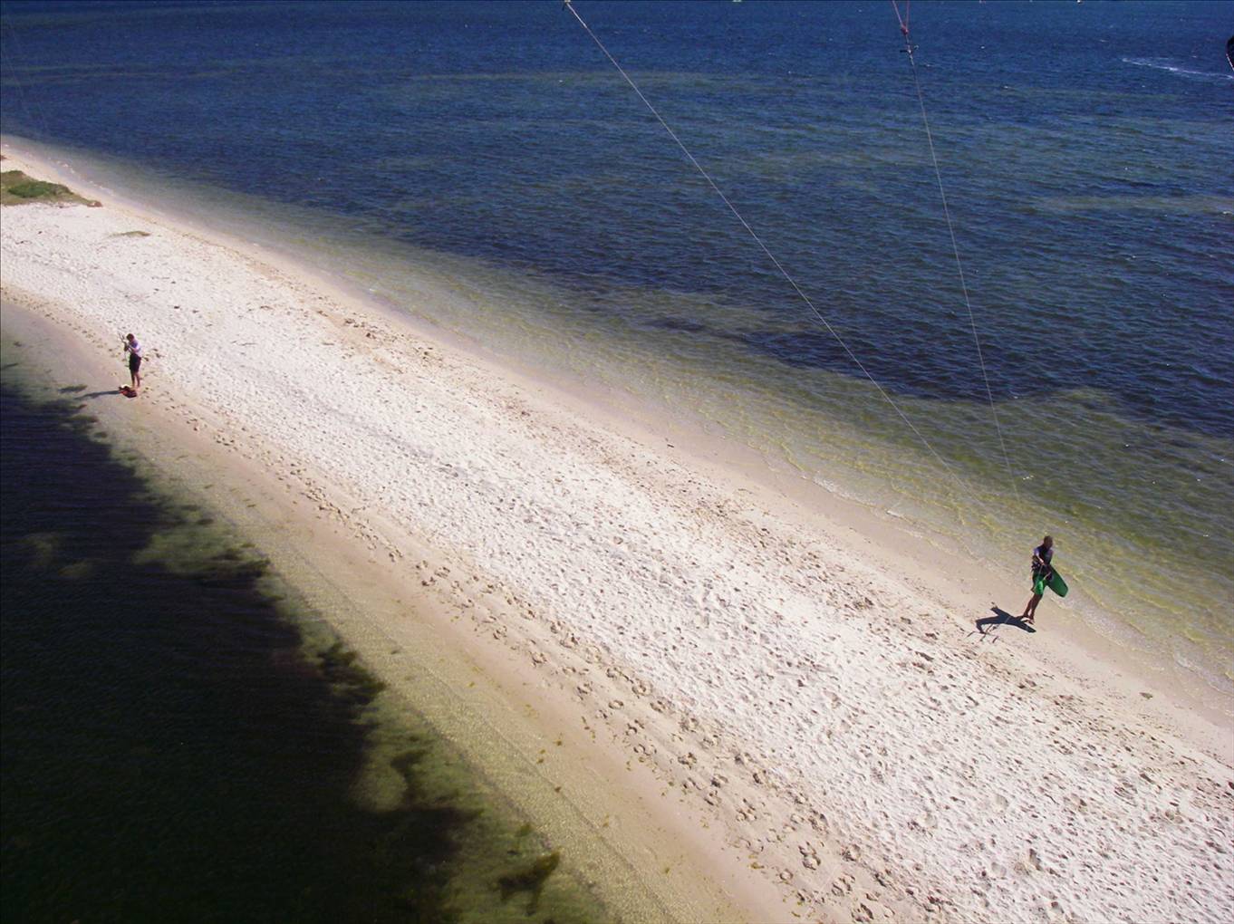 Wally Point, light wind walk
