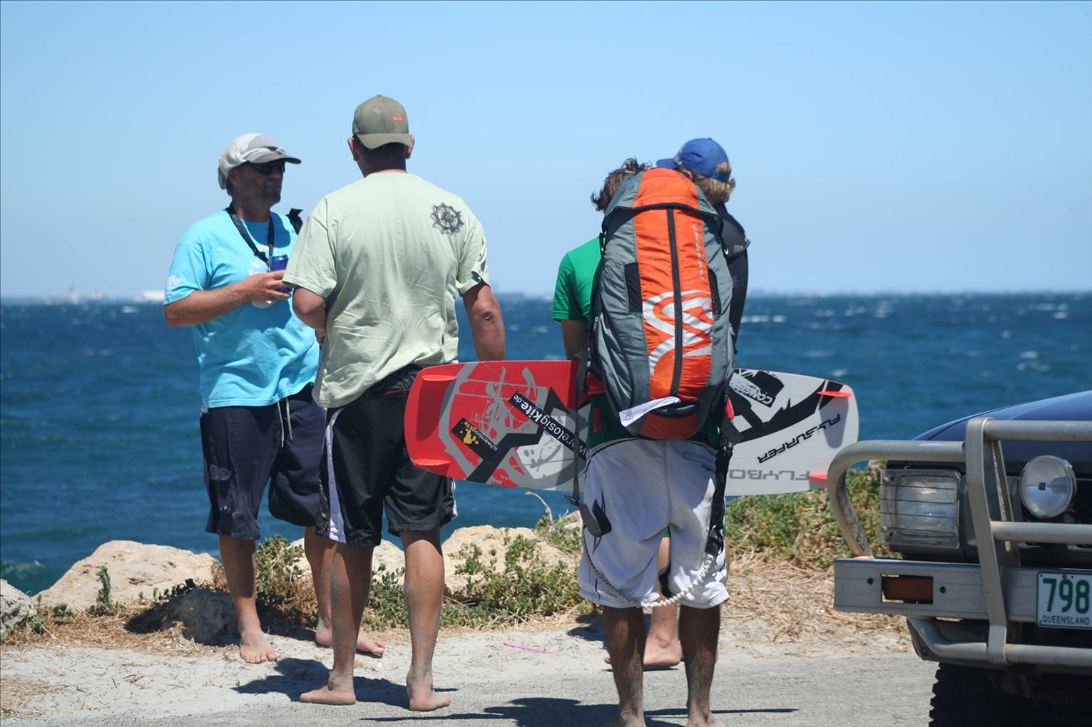 KiteX - Discussing the course afterwards