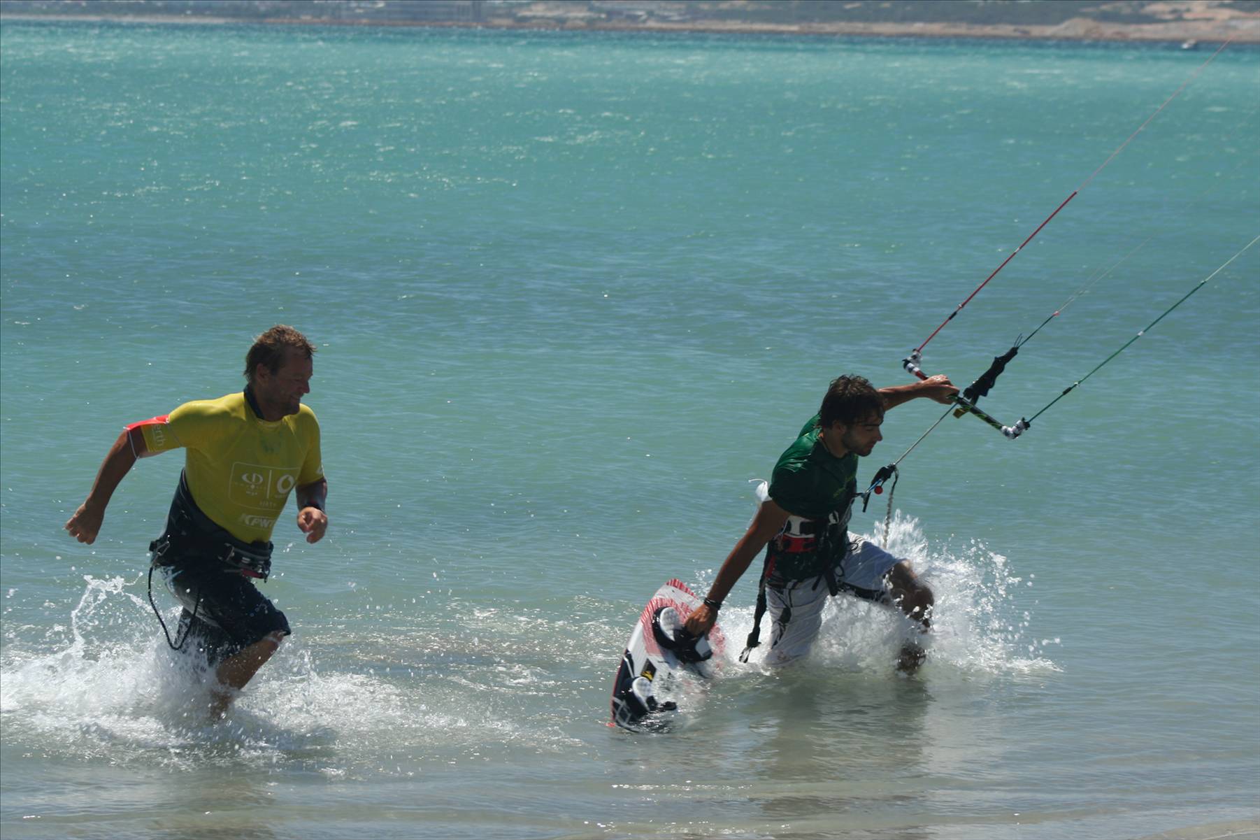 Kite X - Matthias and Ian racing against the clock
