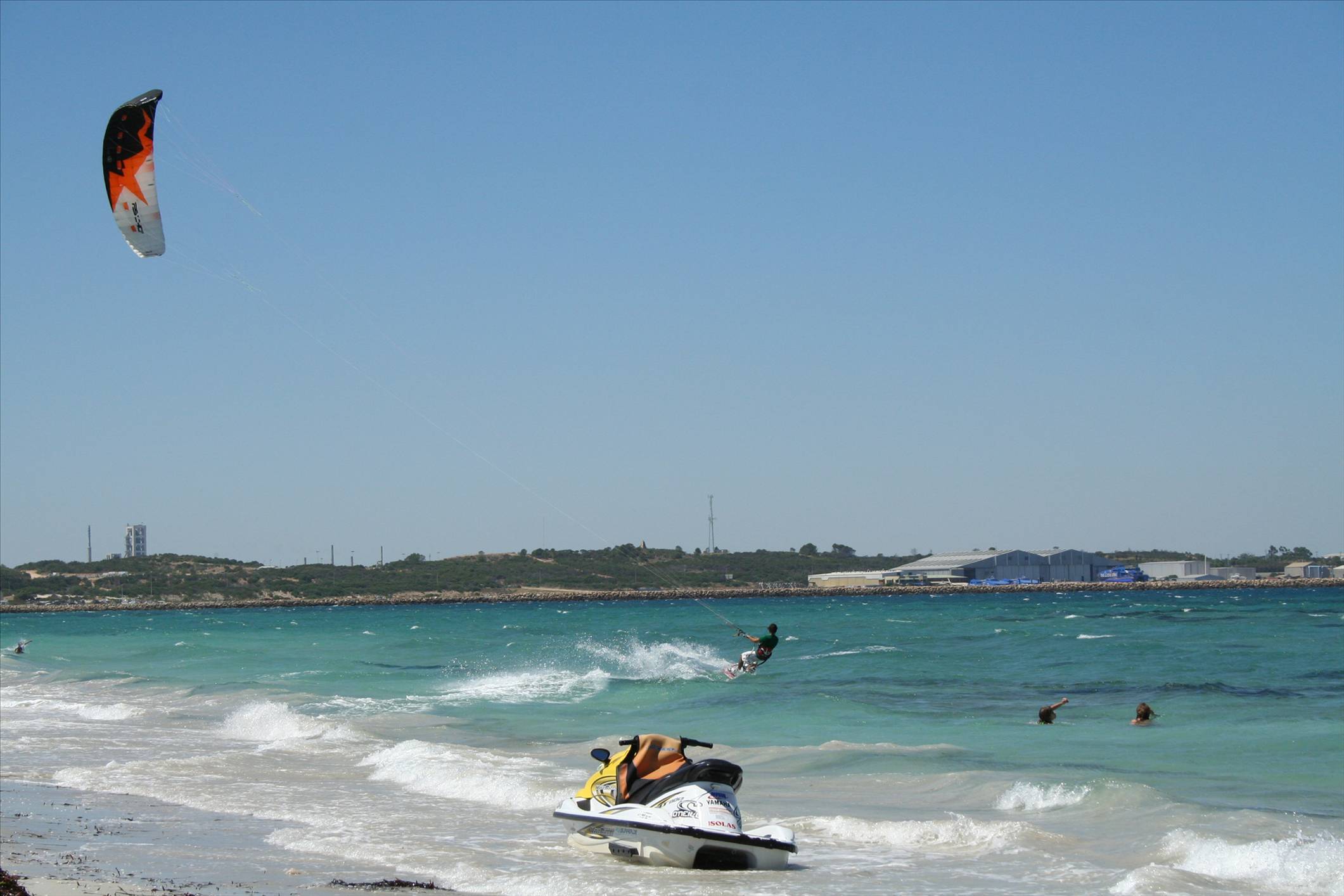 Kite X - Leaving Bay 1
