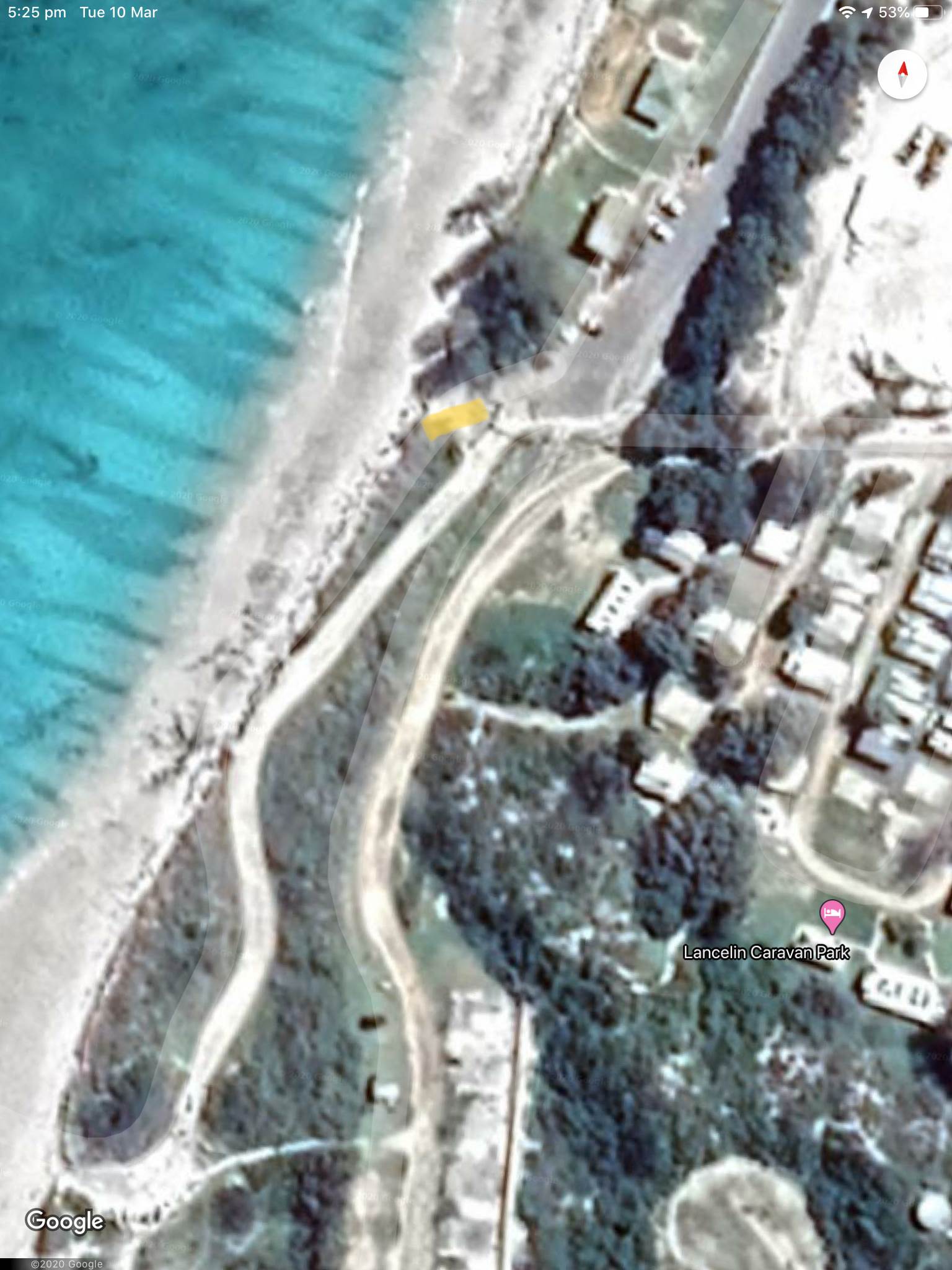 Lancelin track closure