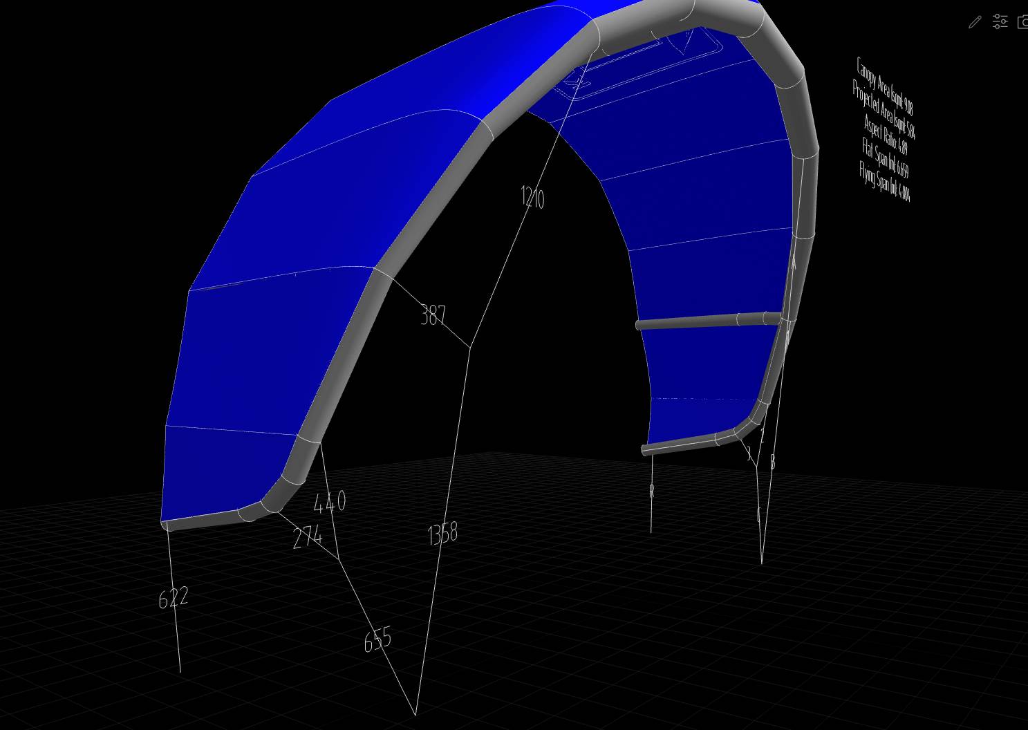 Karoro Kite CAD