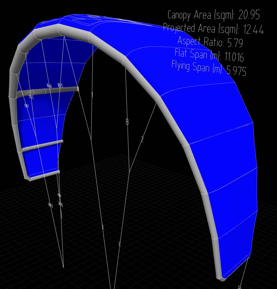 21m C kite