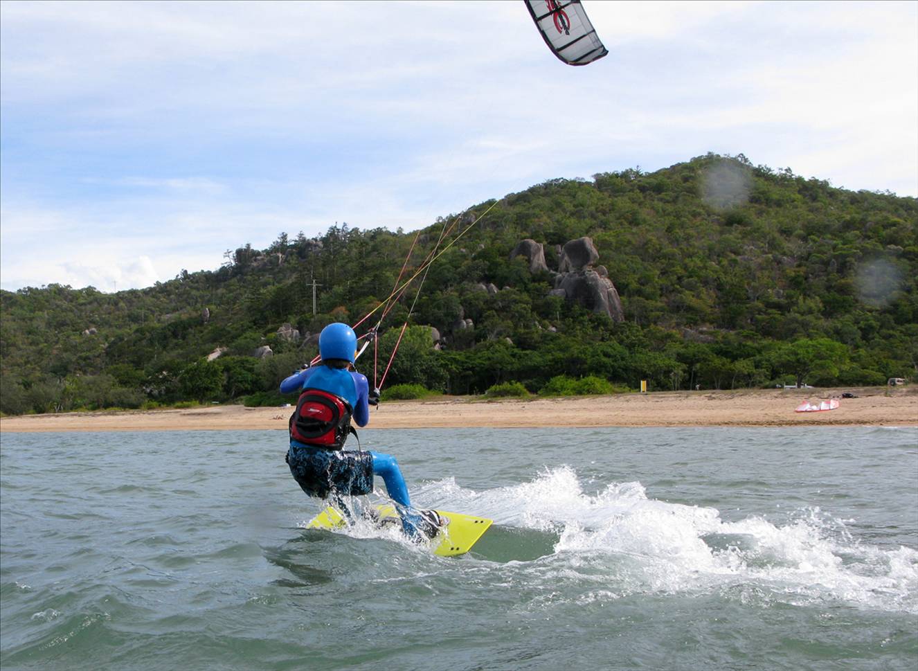 Tai Lewis riding Magnetic Island