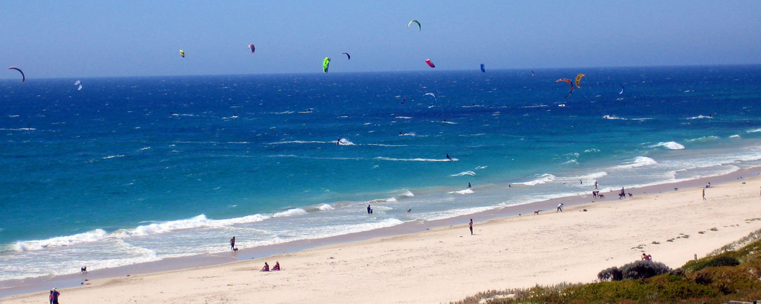 First lot starts heading downwind