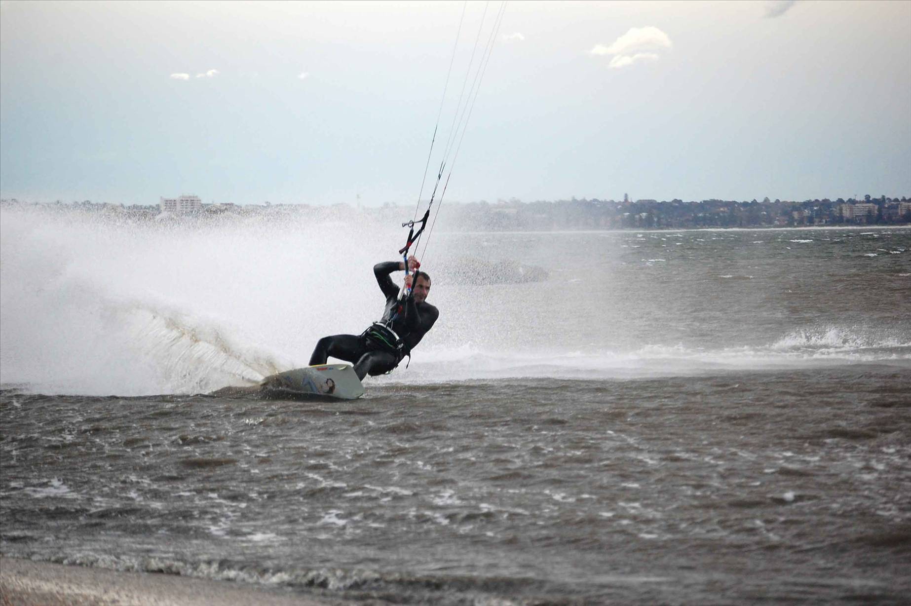 Pete - Big Friday gusty 30knots  7m Best