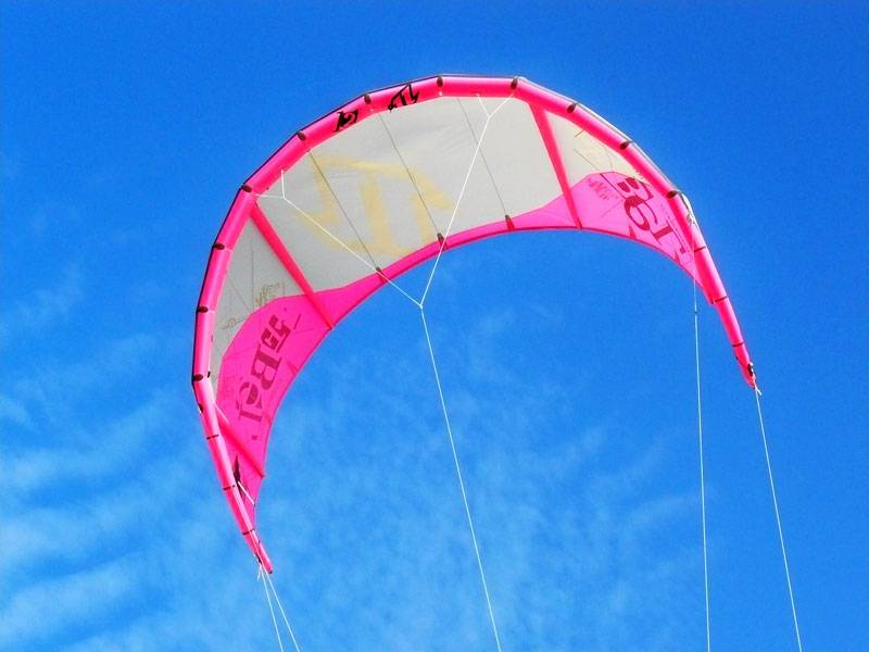 Kite session at Kirra on Friday