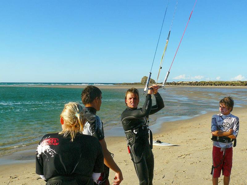 Kite demo at Currumbin